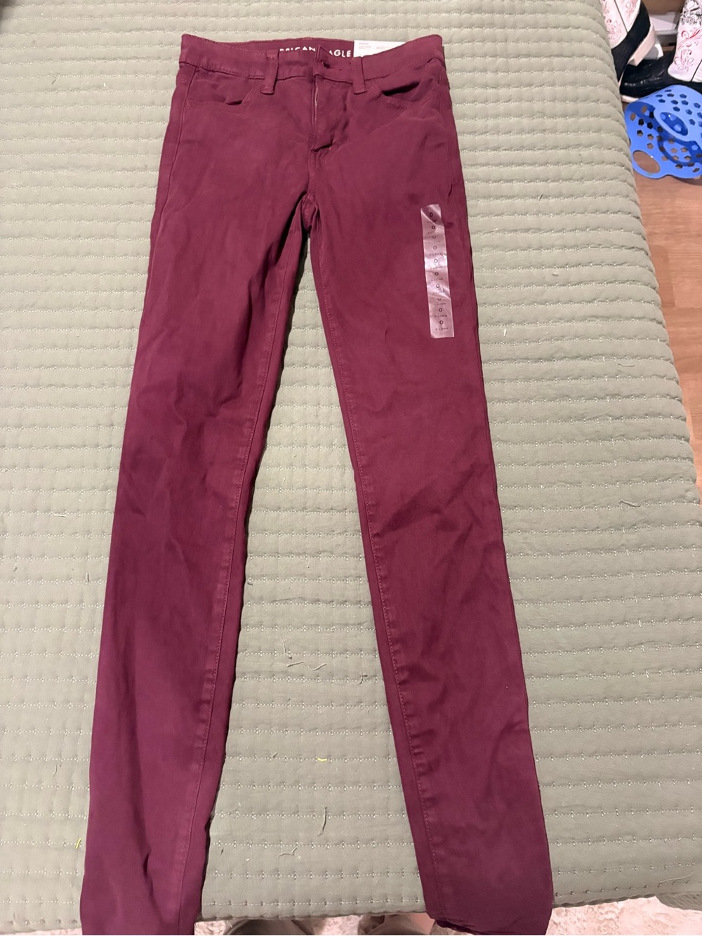 American Eagle Outfitters Skinny Jeans - Wine